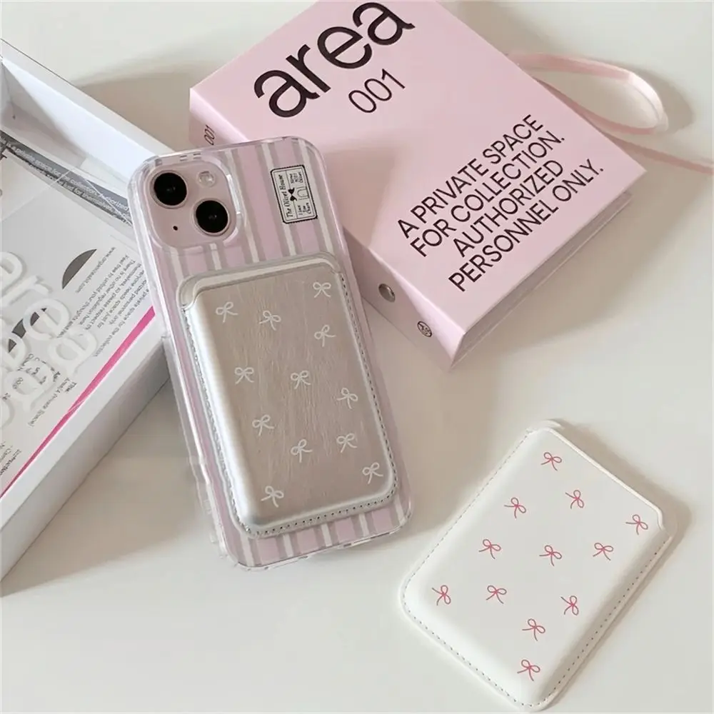Phone Accessories In China - Porte-cartes magnétique Magsafe style coréen INS