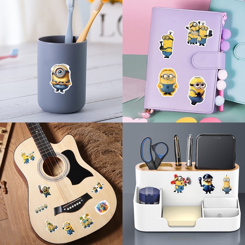 Phone Accessories Ideas - Lot de 55 autocollants graffiti Minions,