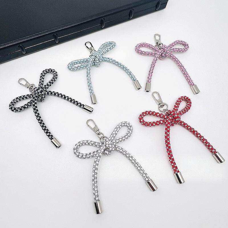 Phone Accessories Ideas - Pendentif Nœud Papillon en Cristal pour