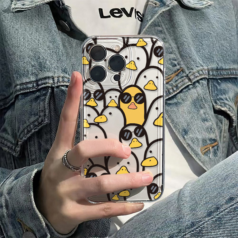 Phone Accessories Iphone - Étui canard de dessin animé mignon