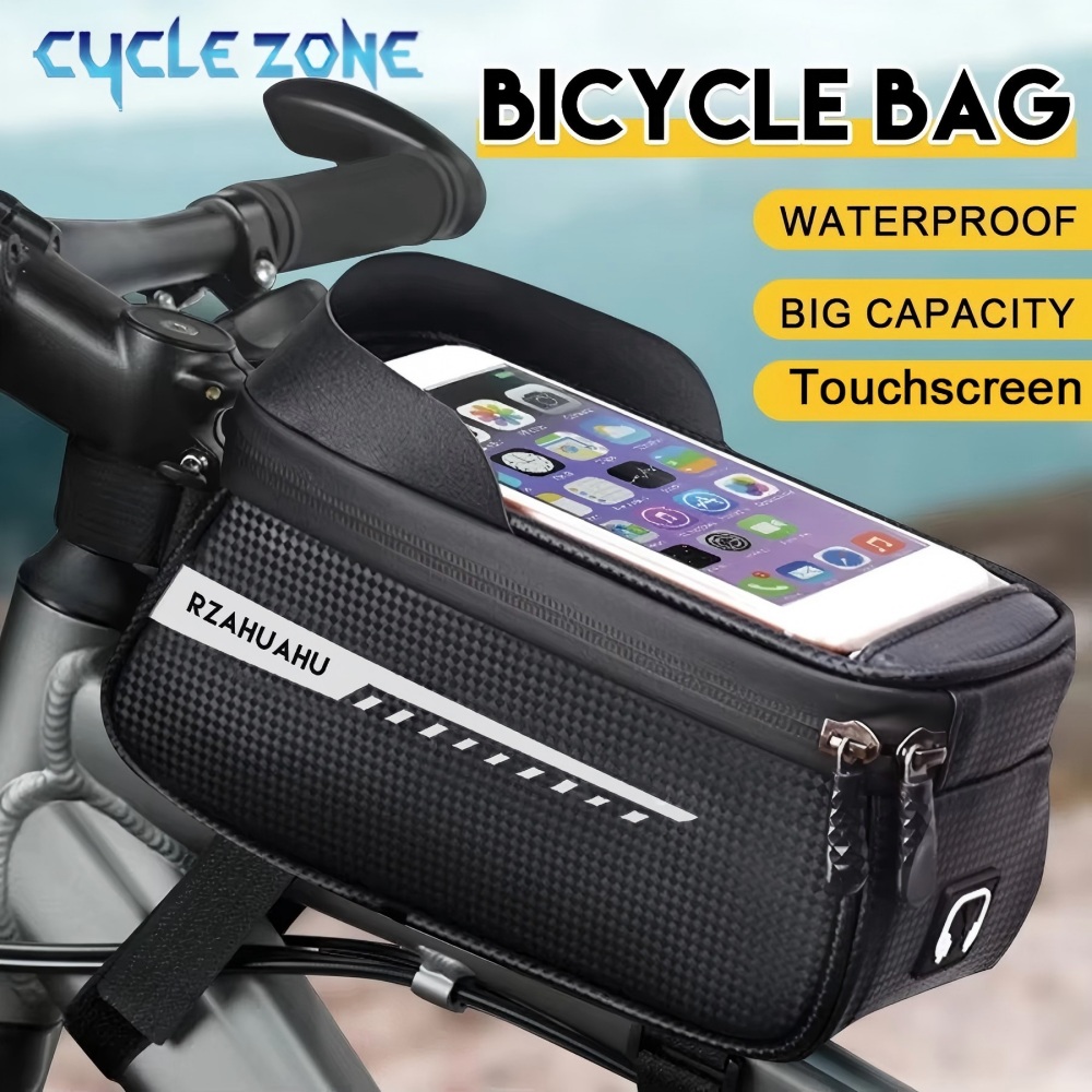 Phone Zone Accessories & Repair Photos - Sacoche de cadre avant de vélo,