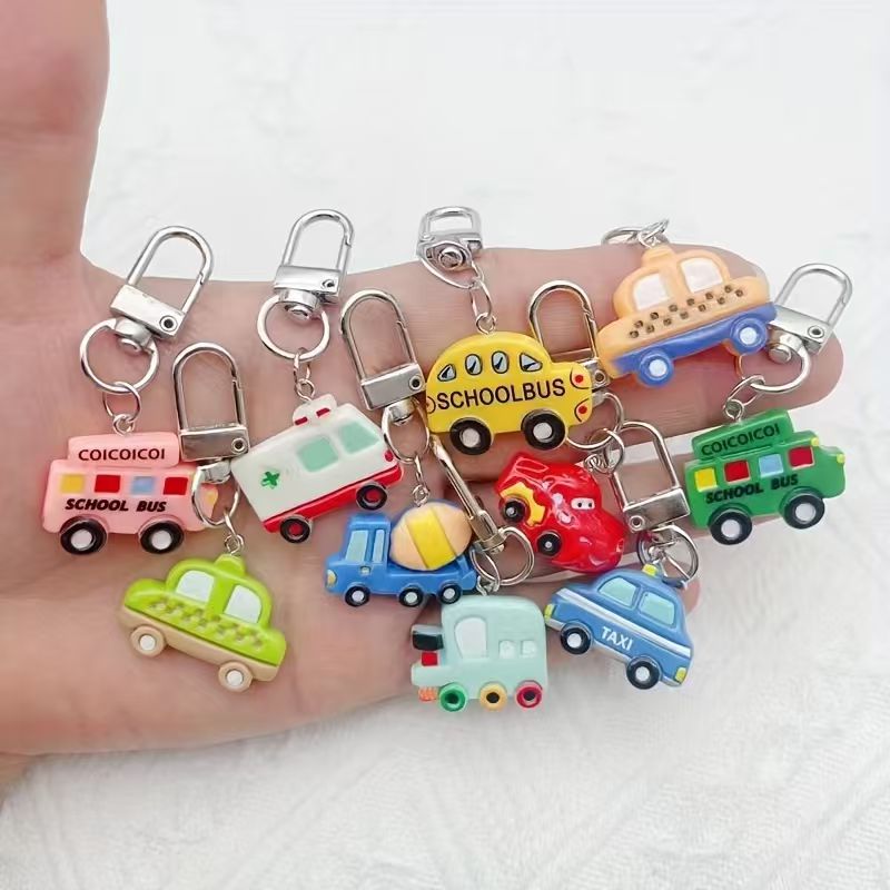 Phone Accessories Usa - Porte-clés de voiture en résine, 10