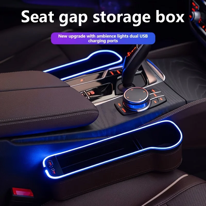 Phone Accessories Organizer - Organisateur de siège de voiture 2-en-1