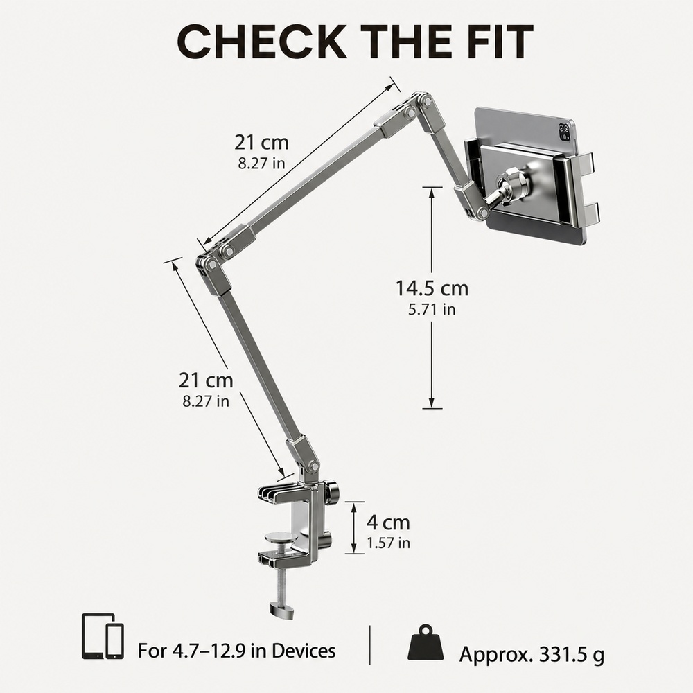 Support de téléphone réglable  - Desk Phone Stand avis et prix