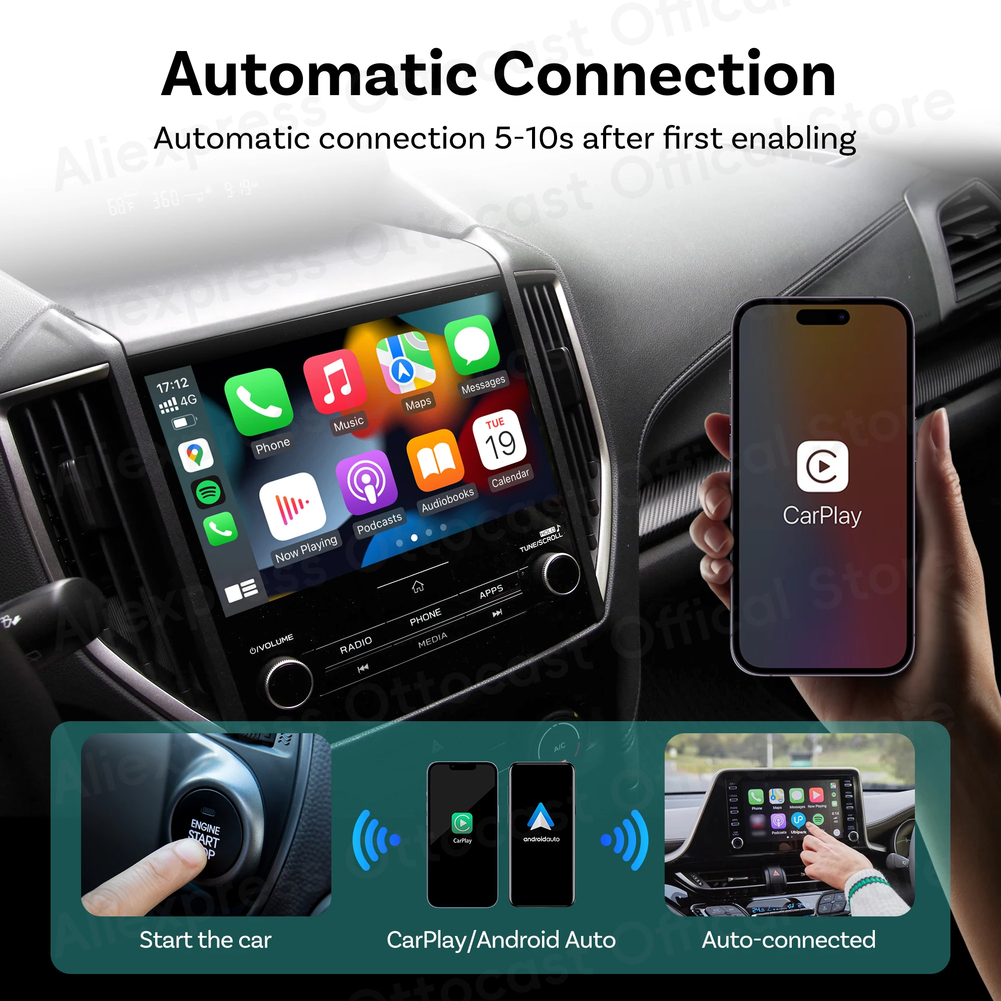Nouvel adaptateur sans fil OTT - Phone Accessories Organizer avis et prix