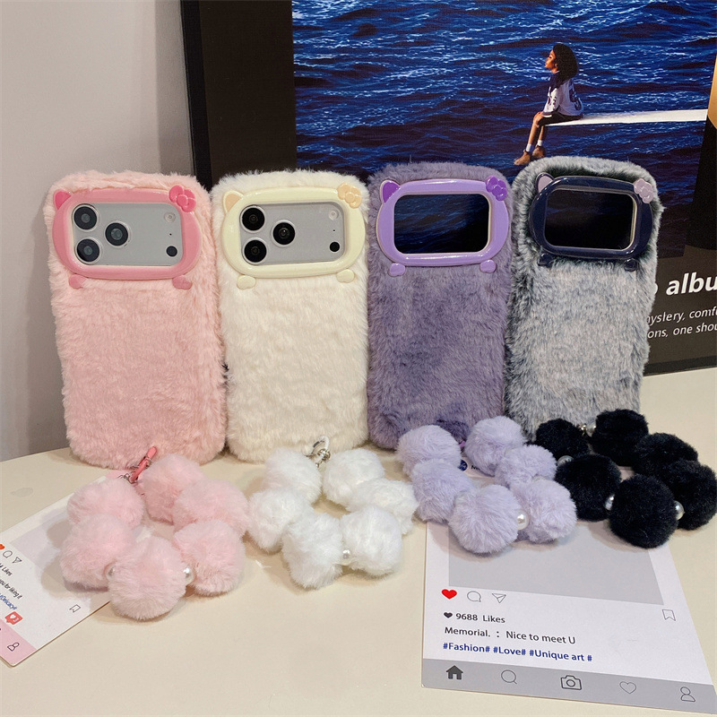 Étui de téléphone en peluche d - Phone Accessories Iphone avis et prix