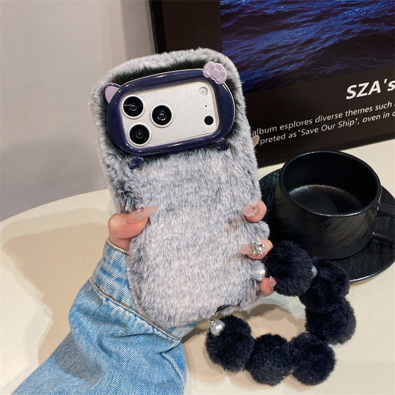 Étui de téléphone en peluche d - Phone Accessories Iphone avis et prix
