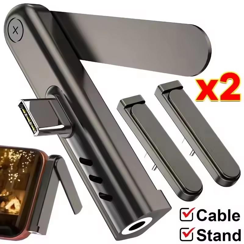 Support audio portable USB C à - Desk Phone Stand avis et prix