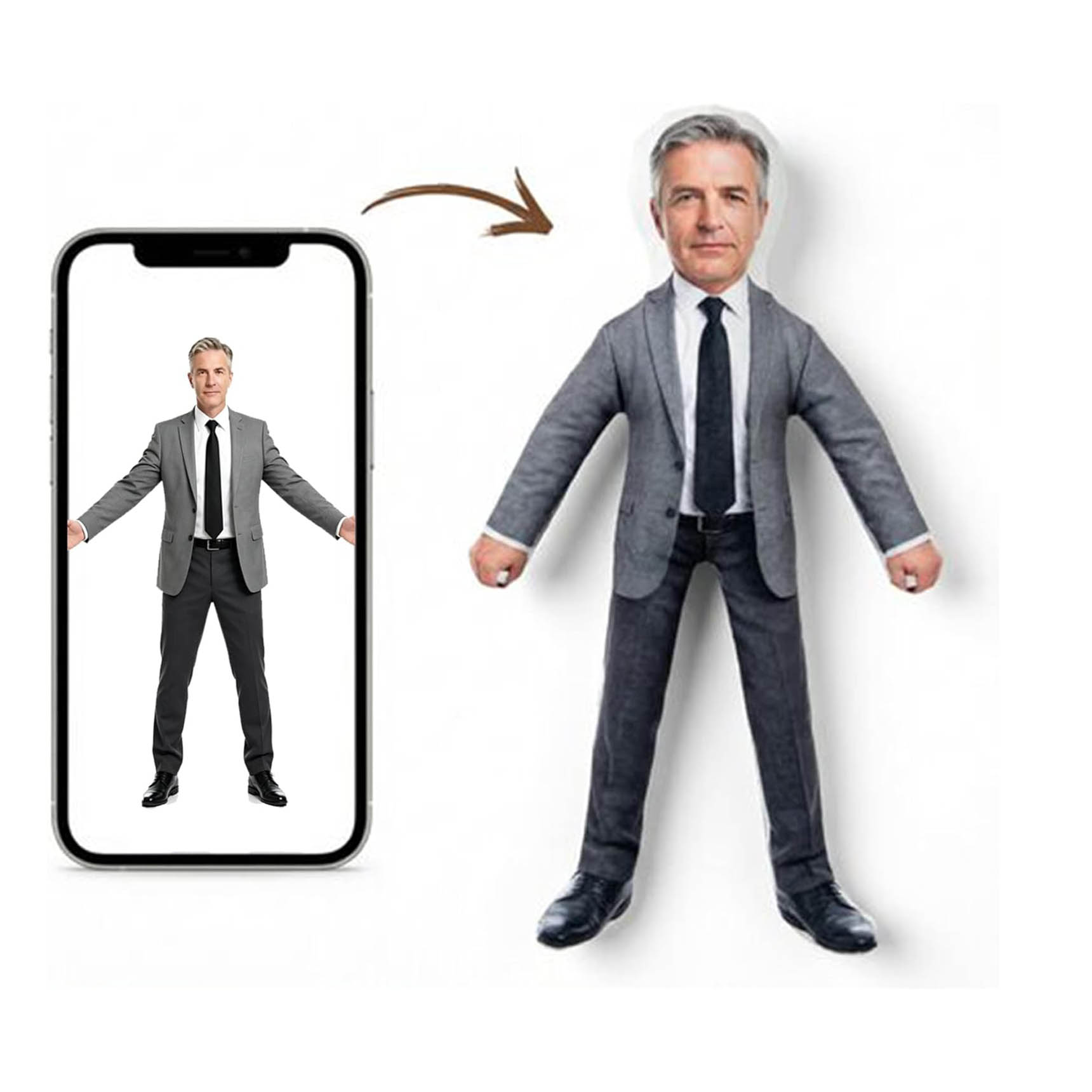 Figurine abstraite Hakimi, per - Desk Phone Stand avis et prix