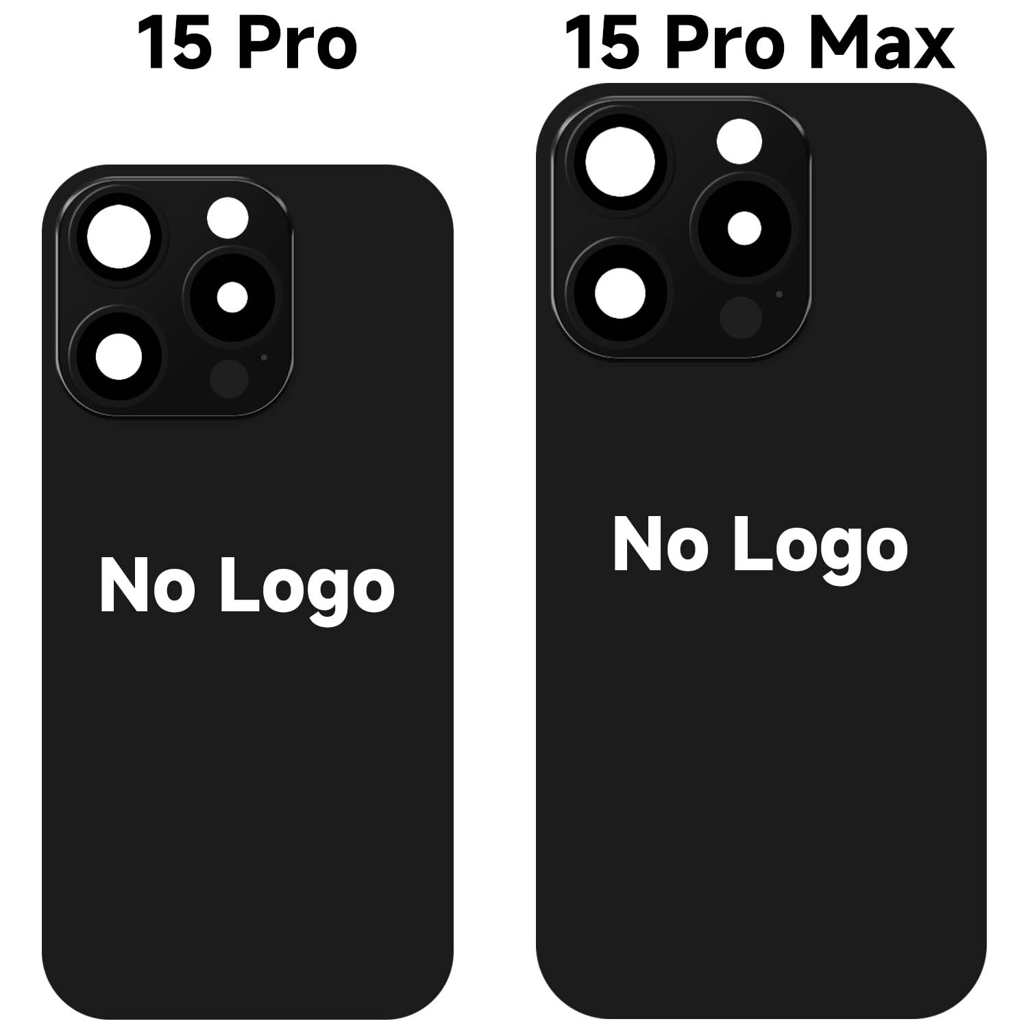 Pour iPhone 15 Pro/15 Pro Max  - Phone Accessories Logo avis et prix