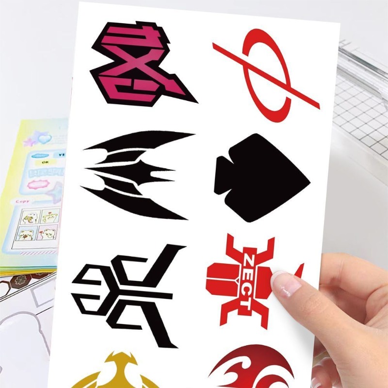 60 feuilles d'autocollants cré - Phone Accessories Logo avis et prix